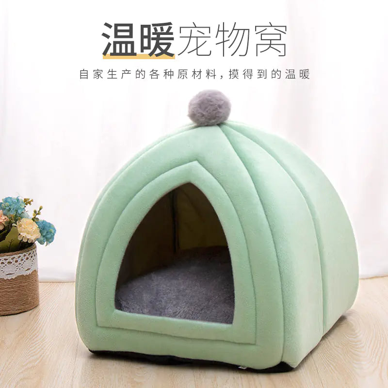 Cat and Dog House for All Seasons