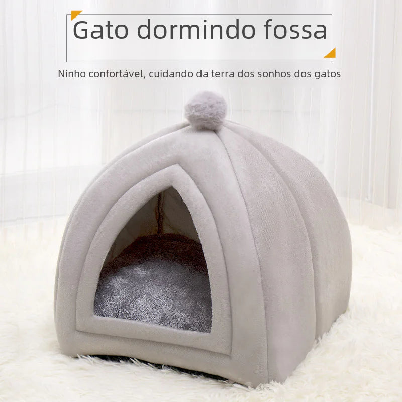 Cat and Dog House for All Seasons