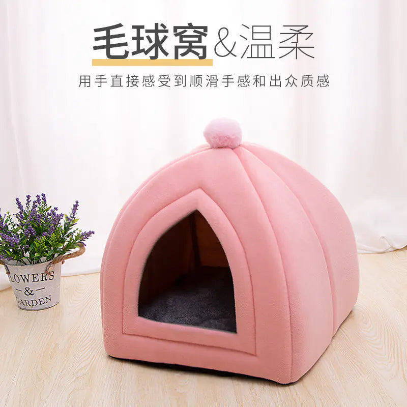 Cat and Dog House for All Seasons