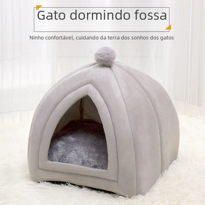 Cat and Dog House for All Seasons