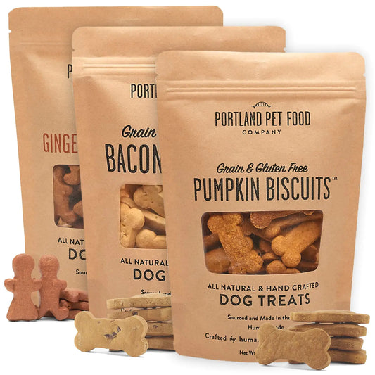 Pet Food Company Healthy Dog Treats Variety 3-Pack